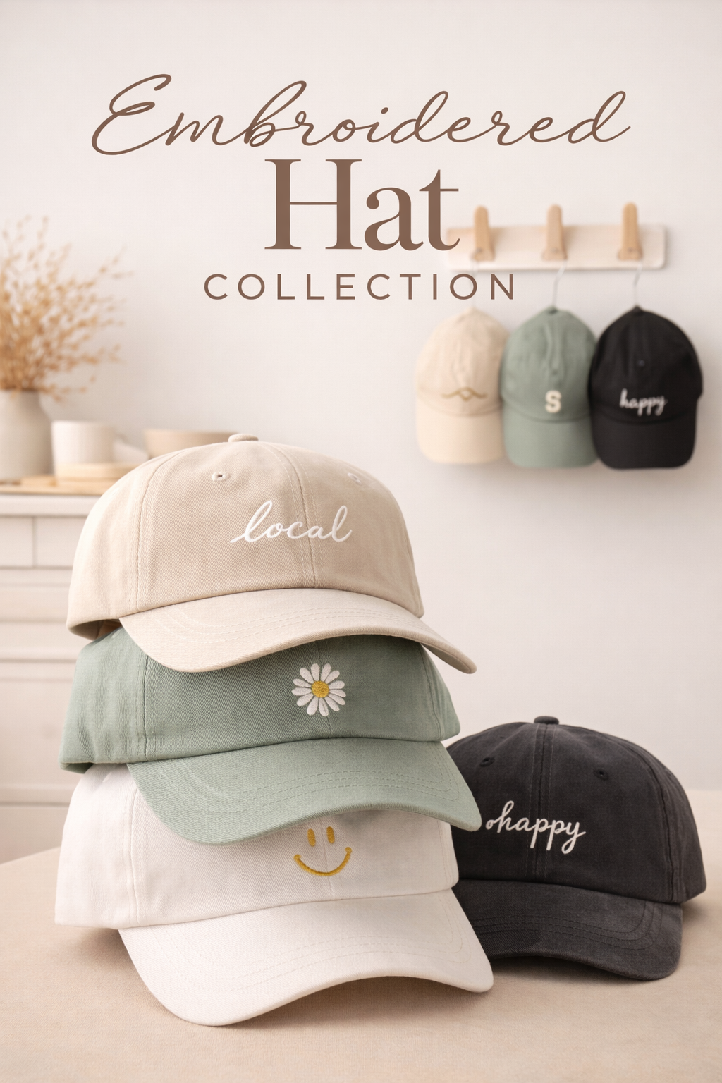 Embroidered Hat Collection